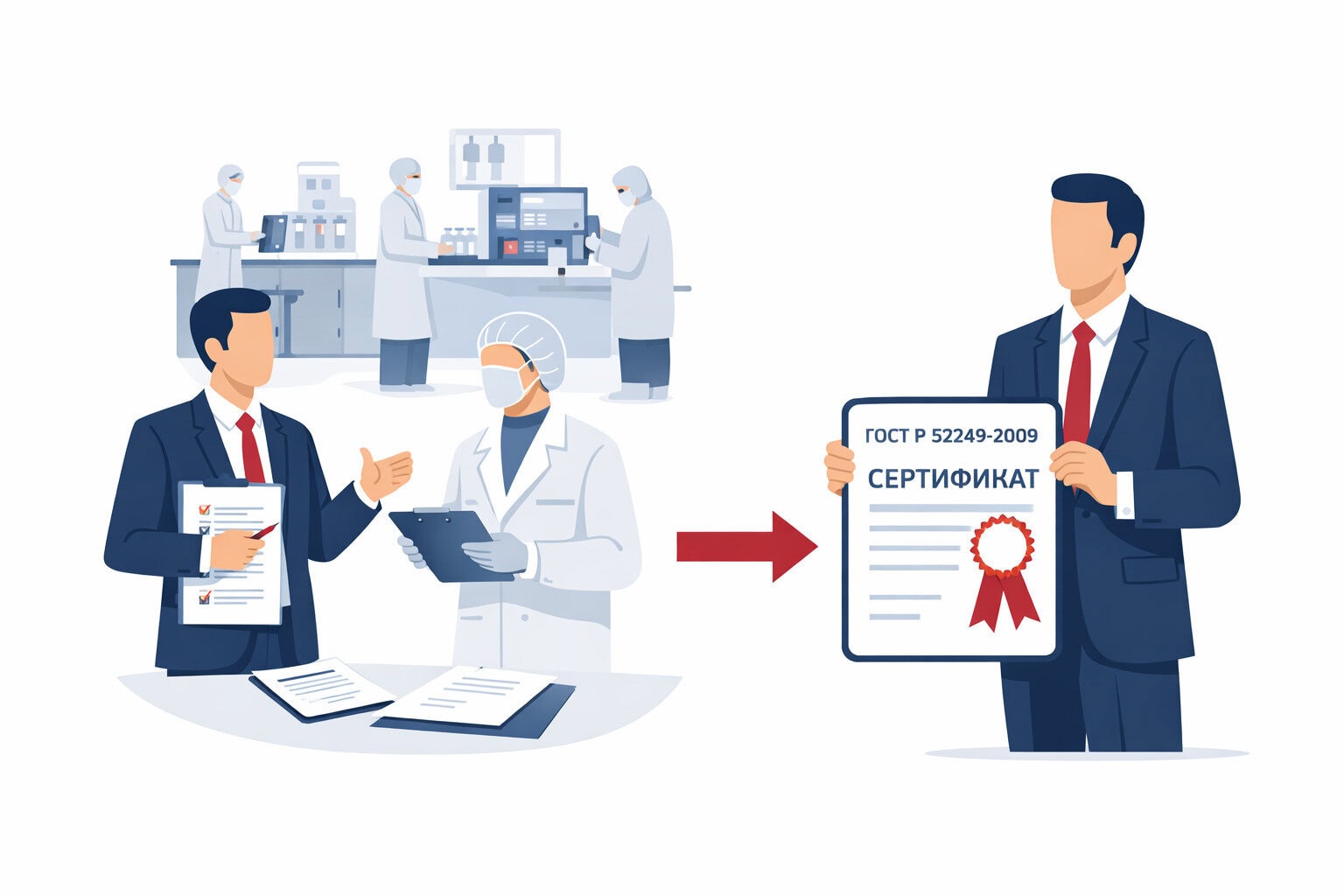 Процедура сертификации ГОСТ Р 52249-2009 в Керчи